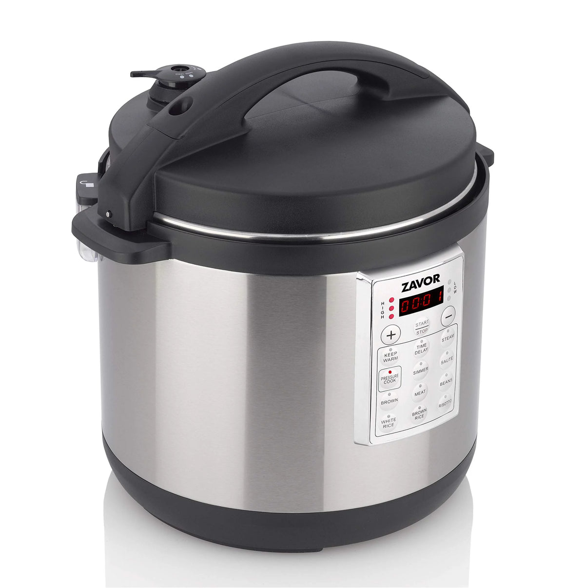 6Qt Electric Pressure Cooker and Rice Cooker F7343