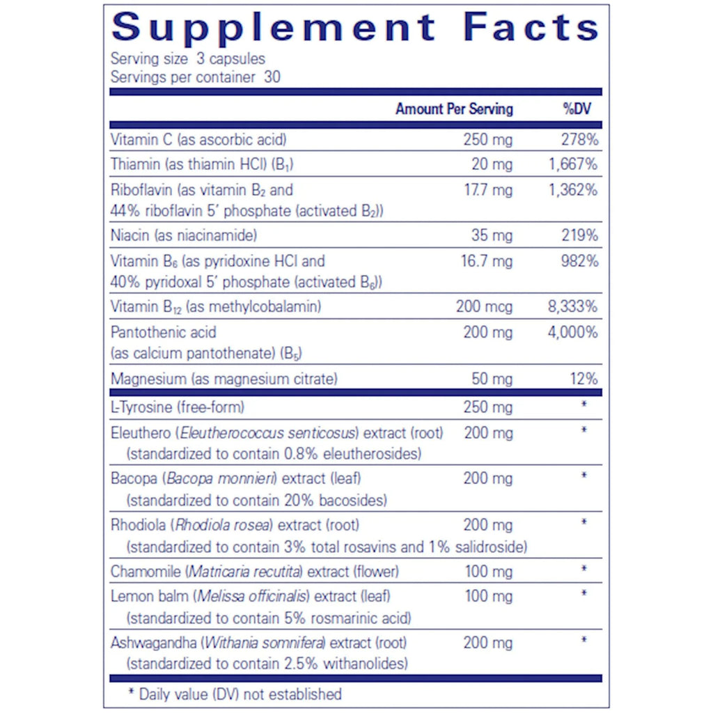 Stress Formula B9417