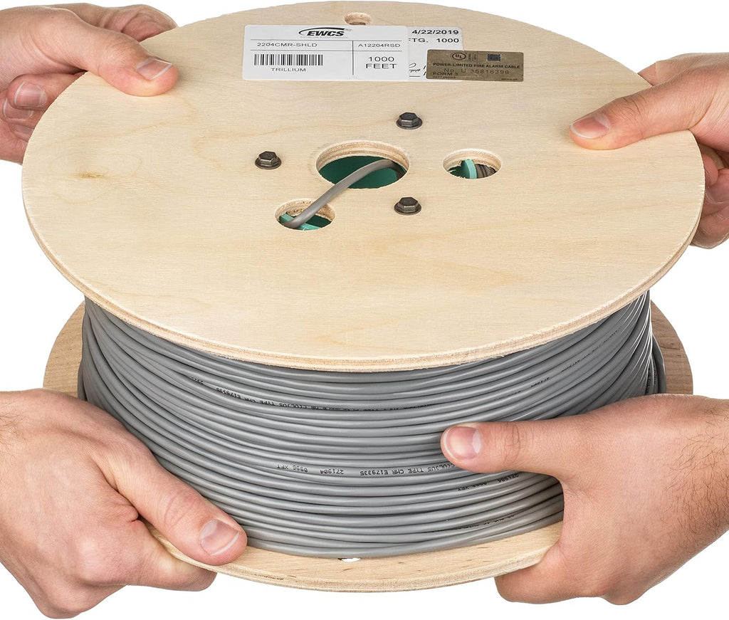 22 AWG 4/C Shielded Sound & Security Cable - 1000 Feet F139