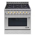36 in. 5.5 cu. ft. Gas Range with Convection Oven Z9921