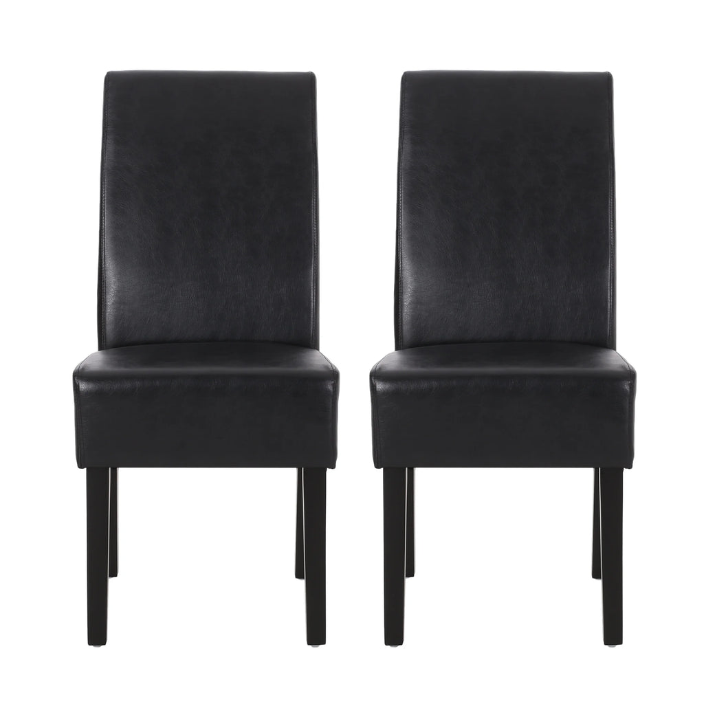 Faux Leather Dining Chairs Set of 2 L697189