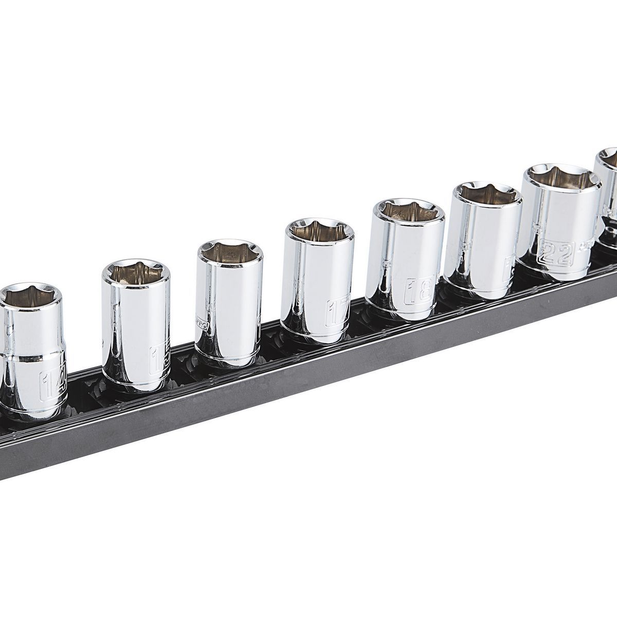 3/8 in. Magnetic Socket Rail with Twist Lock Q80143