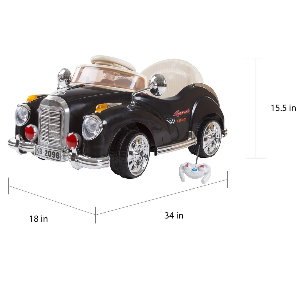 Kids Ride-On Battery Operated Classic Car J471585