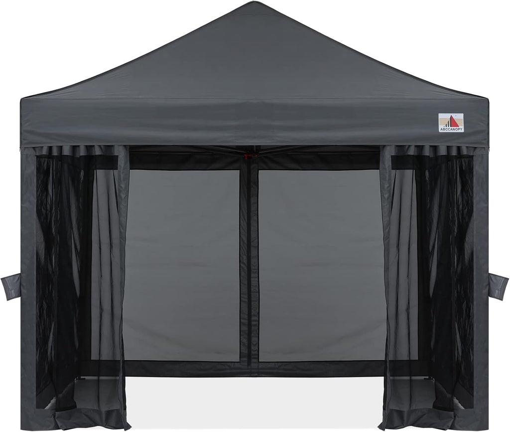10x10 Pop Up Gazebo Canopy Tent with Netting Walls K122518