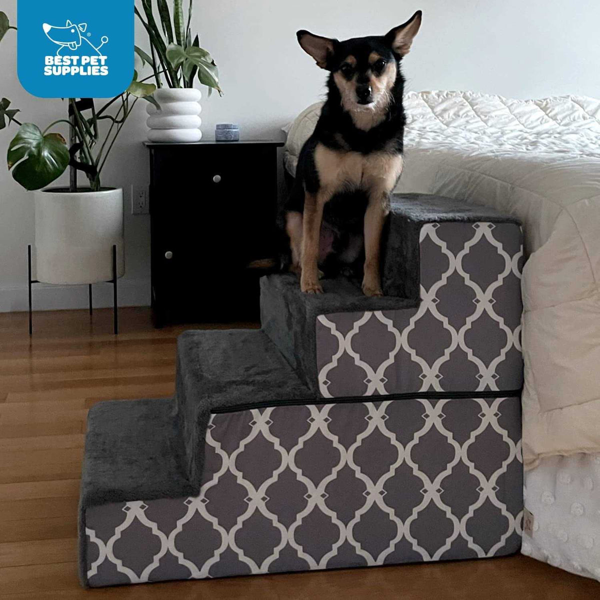 Foldable Pet Steps with CertiPUR-US Certified Foam V485