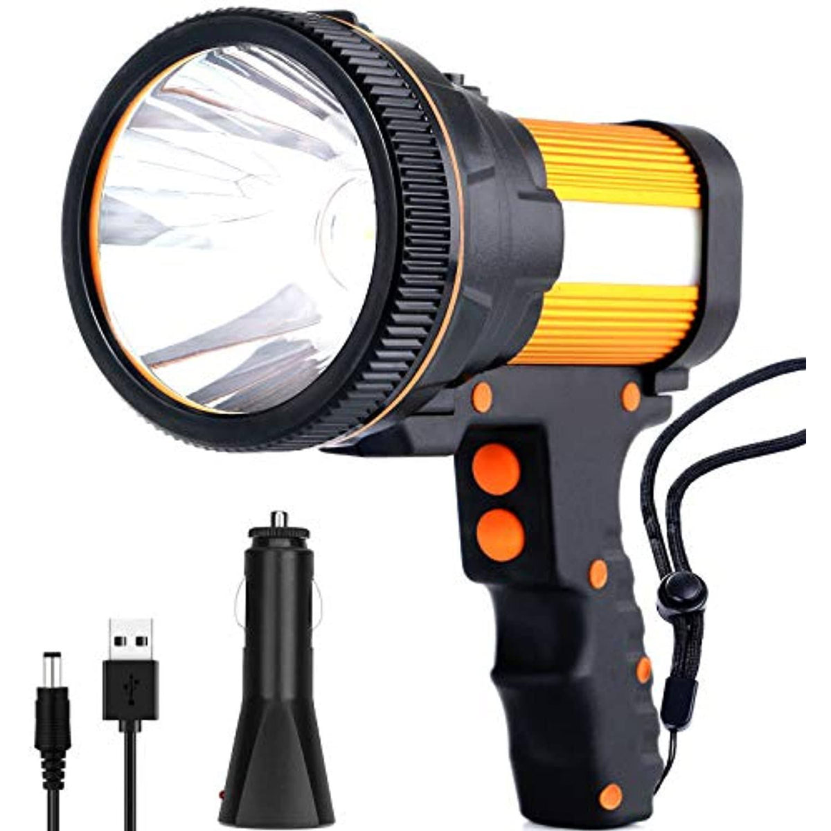 Rechargeable 7800 Lumens LED Spotlight with Tripod R294766