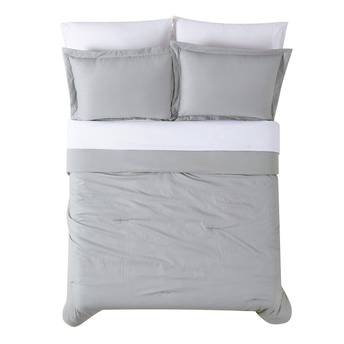 Khaki Full 7 Piece Bed in A Bag Q153