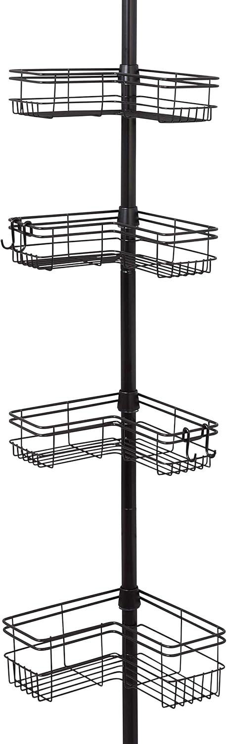 Bronze Shower Tension Pole Caddy O213