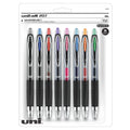 Retractable Gel Pens Medium Point 0.7mm Assorted Ink 8 Count G9244