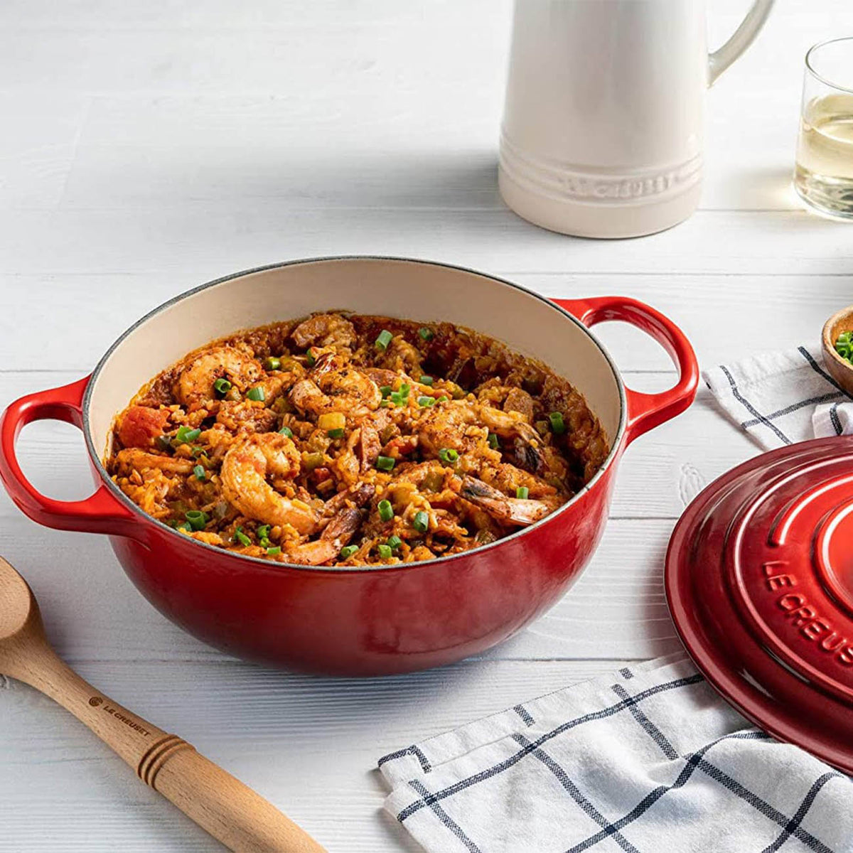 3.5 qt Cast Iron Sauteuse E120906