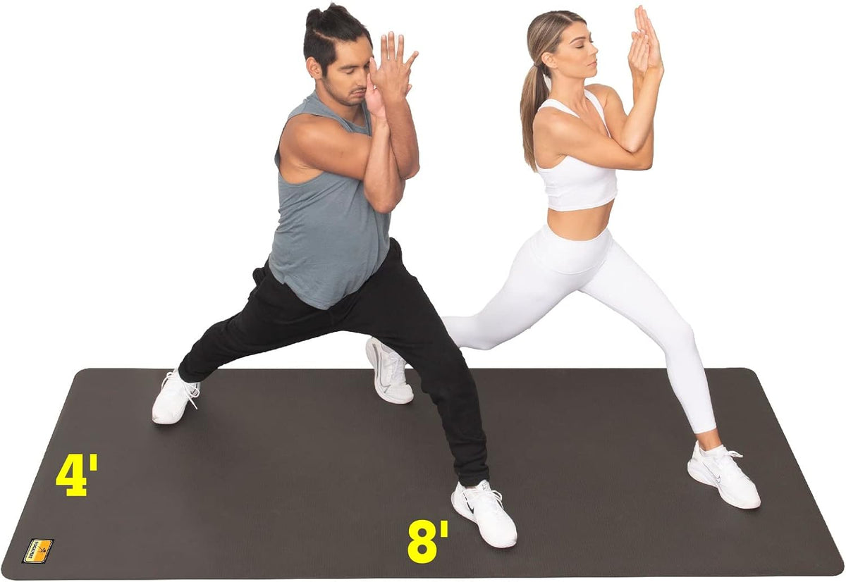 Large Exercise Mat 8 ft X 4 ft X 1/4" Thick V81621