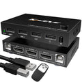 Displayport 2 Port 4K@60Hz KVM Switch with USB Z85916