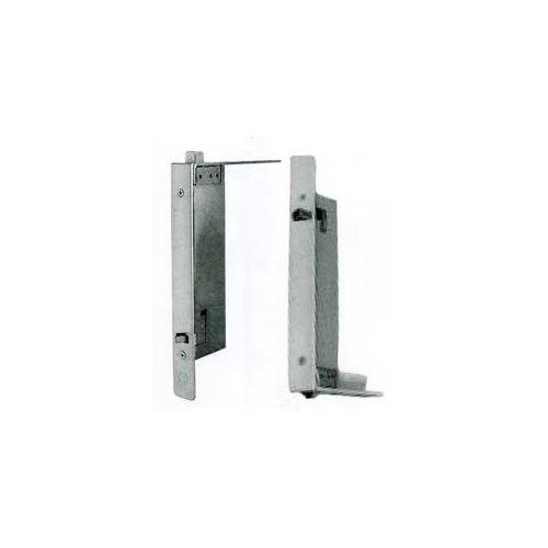 Pair of Automatic Flush Bolts for Wood Doors Satin Bronze Finish Q938