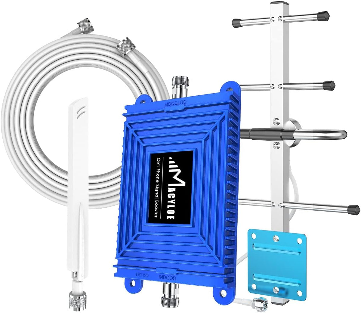 Cell Phone Booster with Whip/Yagi Antenna Kit X330