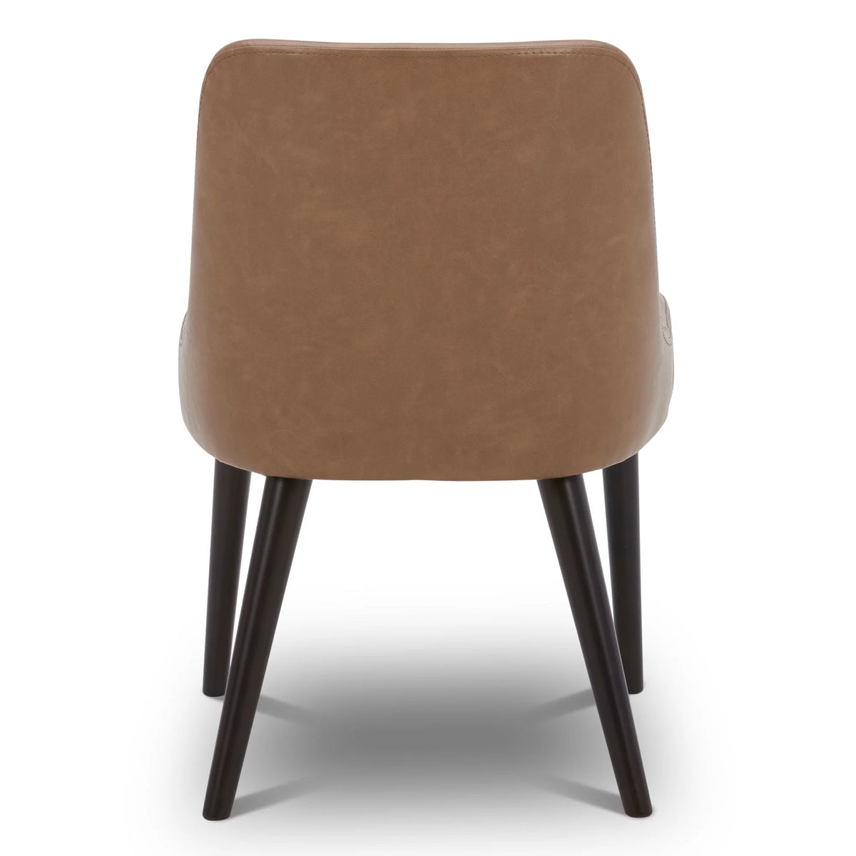 Faux Leather Upholstered Dining Chairs Set of 2 H55157