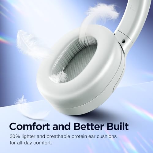 Hybrid Active Noise Cancelling Wireless Bluetooth Headphones Black S6197
