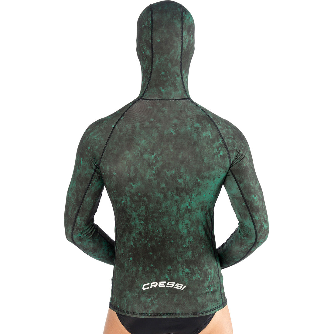 Green Hunter Hooded Rashguard O1314