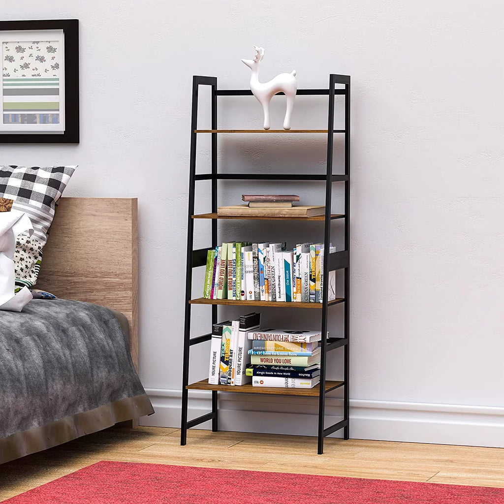4 Tier Brown Bookshelf Z47457