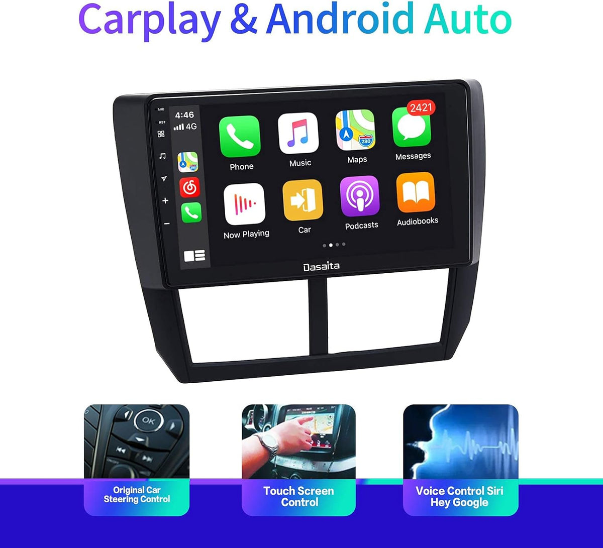 Android Car Stereo with Carplay Touch Screen N529