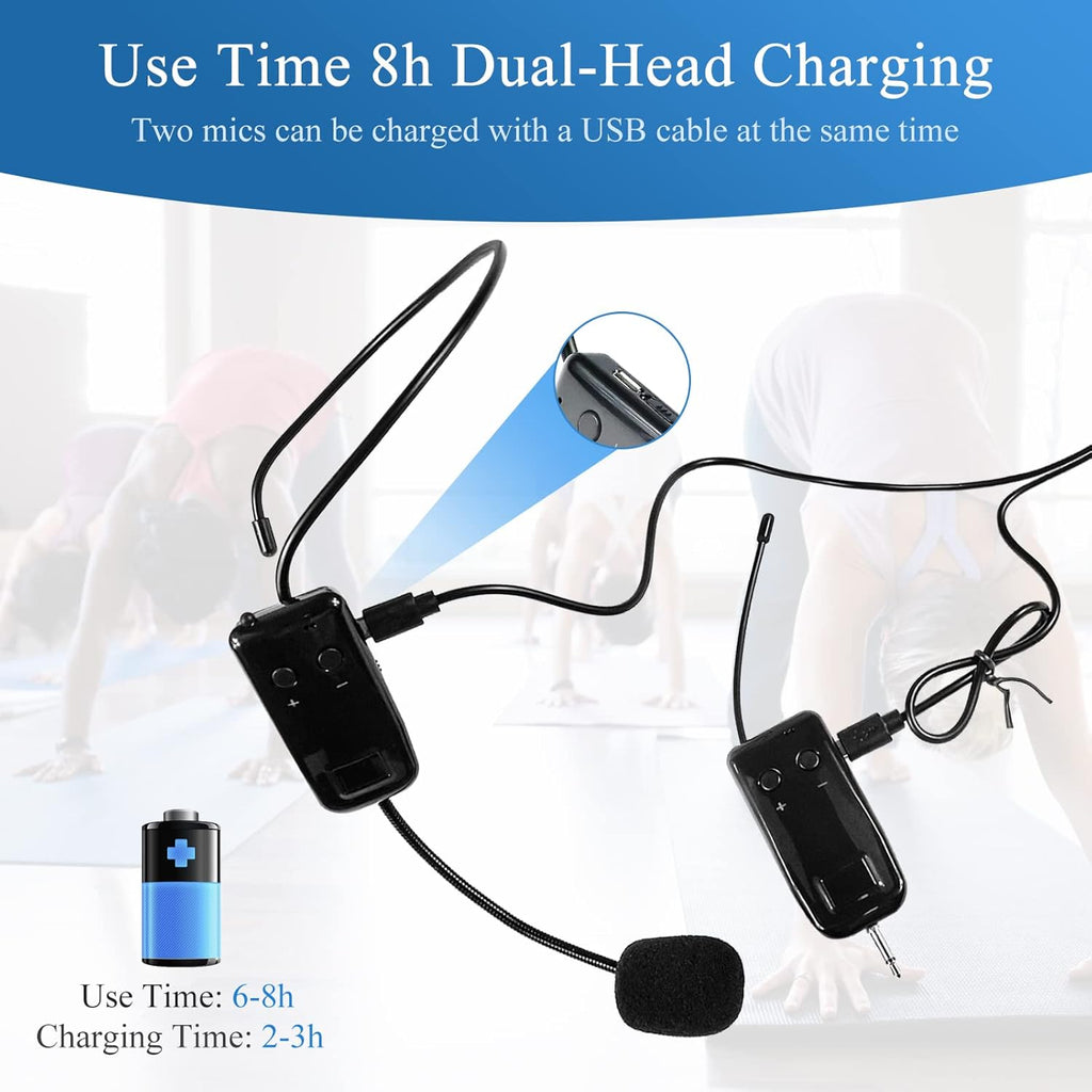 Wireless Headset Microphone Pack of 2 J460700