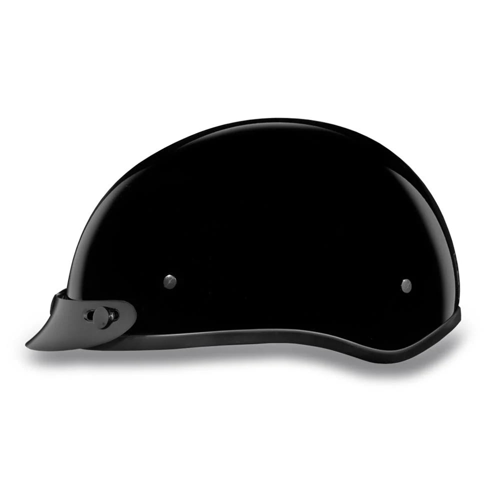 Hi-Gloss Black Skull Cap N7315