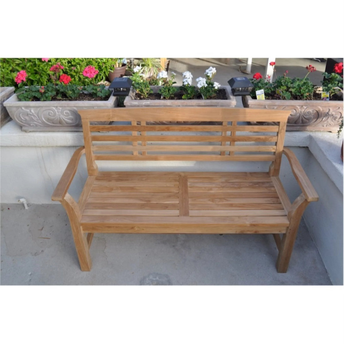Teak 2-Seater Bench S985