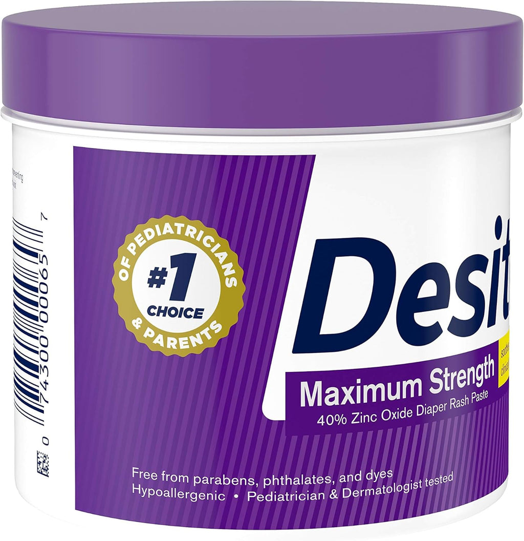 16 oz Maximum Strength Baby Diaper Rash Cream with 40% Zinc Oxide W331
