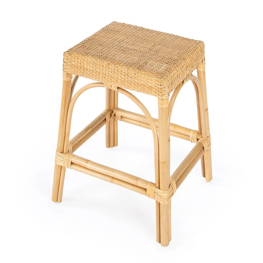 Natural Rattan Counter Stool R7196