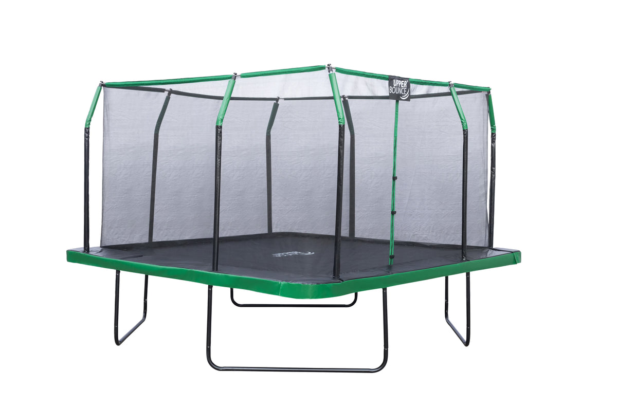 12 x 12 FT Square Trampoline Set with Enclosure and Safety Pad P942