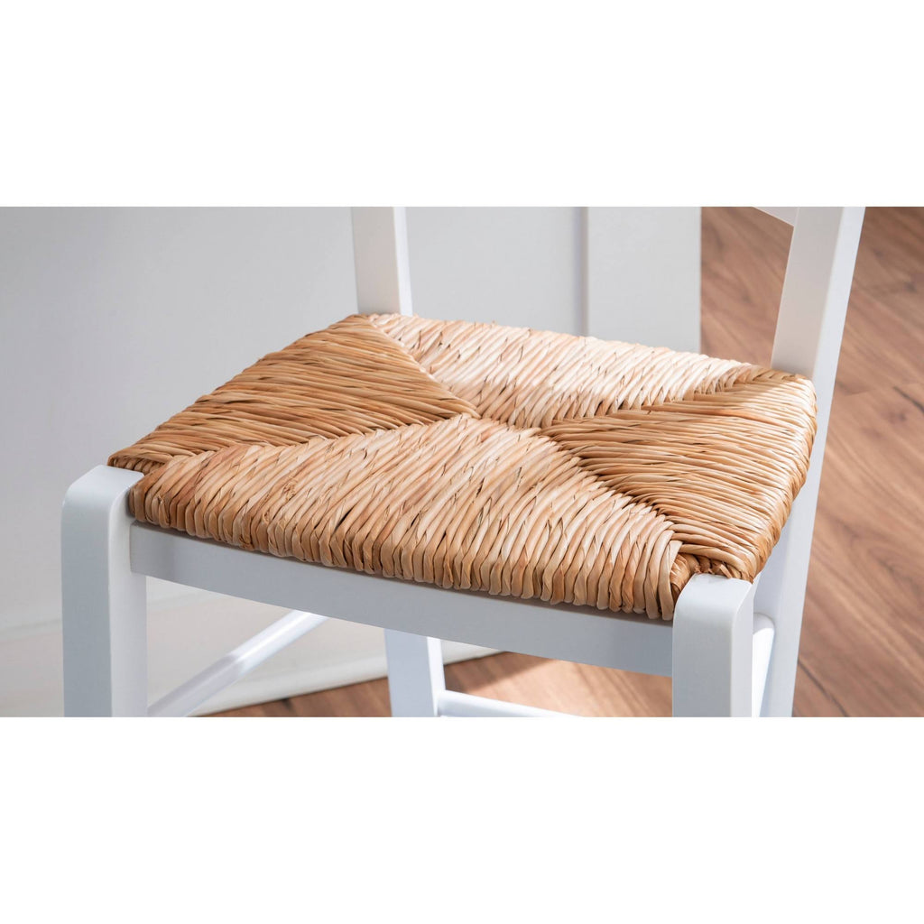 White 2-Piece Counter Stool Set T374