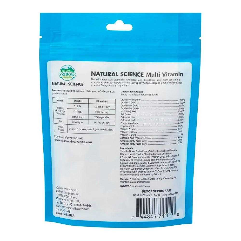 Natural Science Multi-Vitamin Small Animal Supplement X676