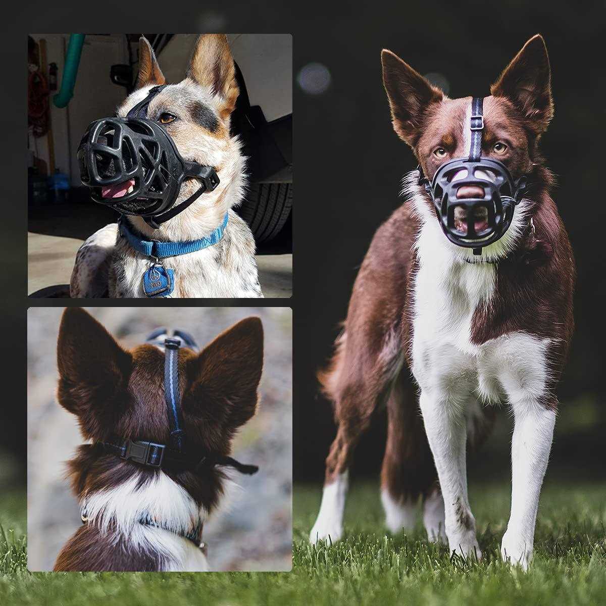 Breathable Basket Dog Muzzle V423