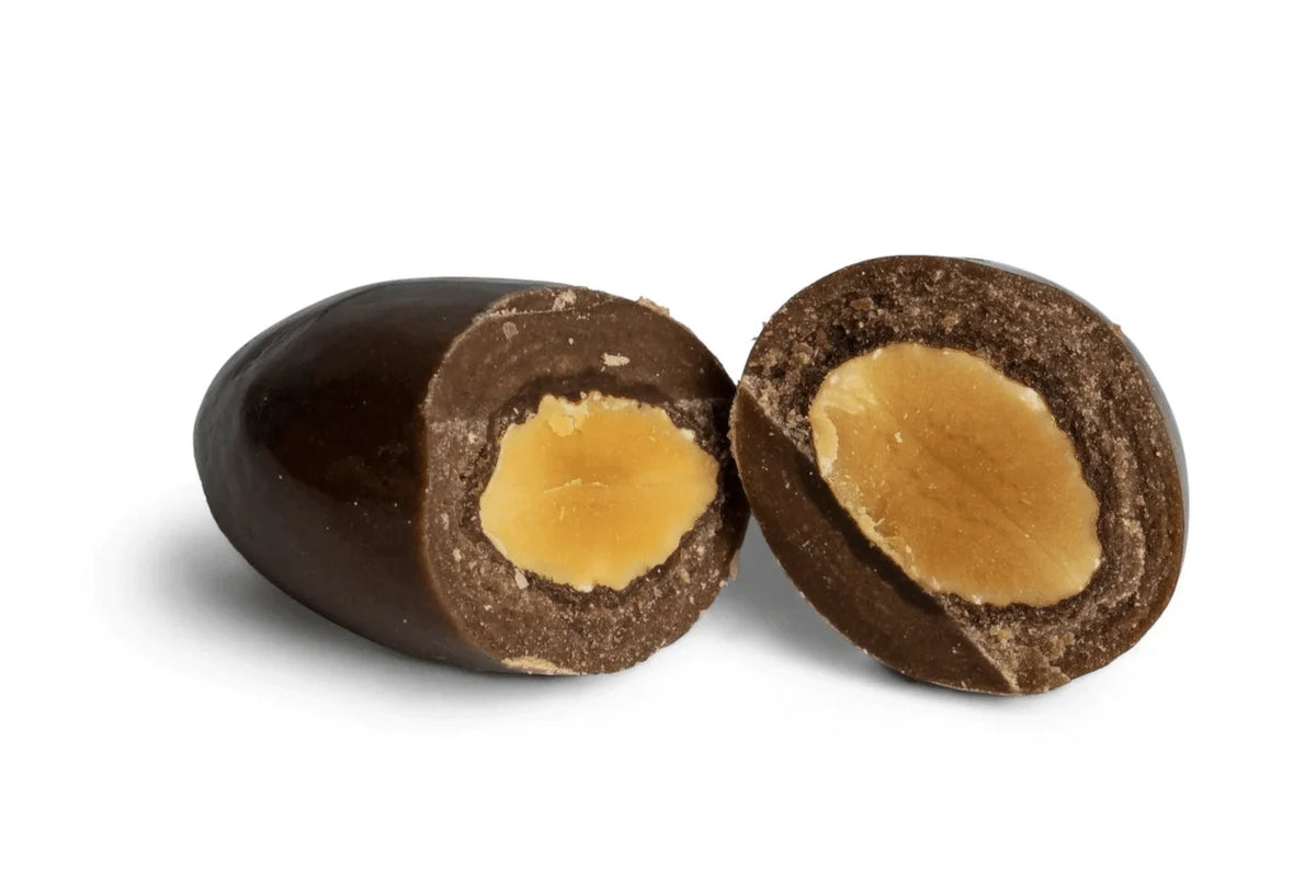 Dark Chocolate-Covered Almonds 20 lbs A1637