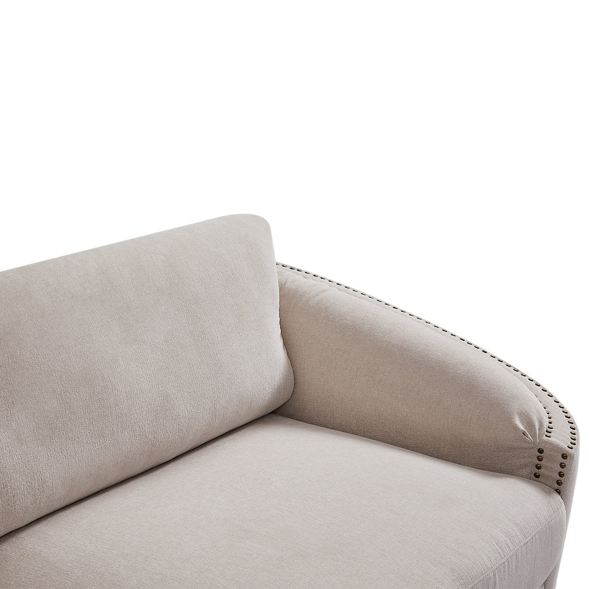 Beige 2 Seat Loveseat Sofa G57425