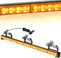 35Inch 32LED Traffic Advisor Strobe Light Bar with Cigar Lighter I241