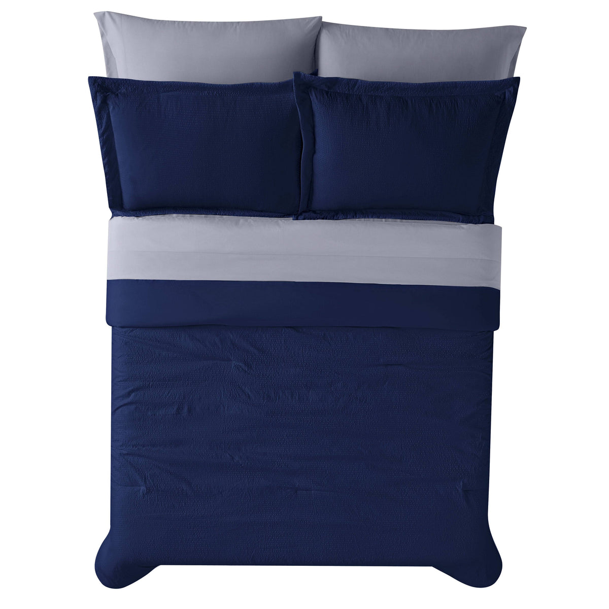 Khaki Full 7 Piece Bed in A Bag Q153