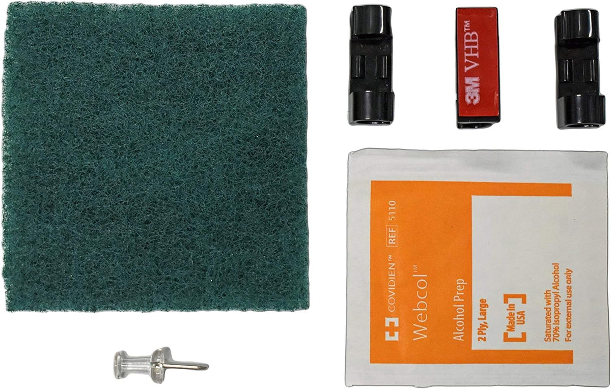 White Screwless Transducer Mounting Kit R244743