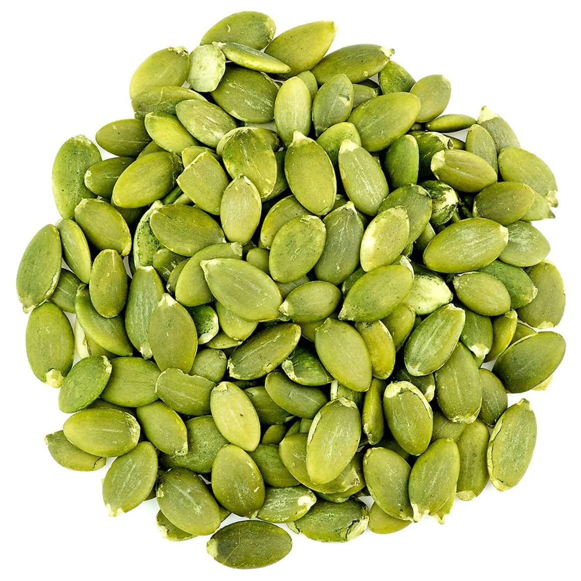 Organic Sprouted Pumpkin Seeds, 16 Pounds, No Shell, Unsalted, Raw Kernels F637
