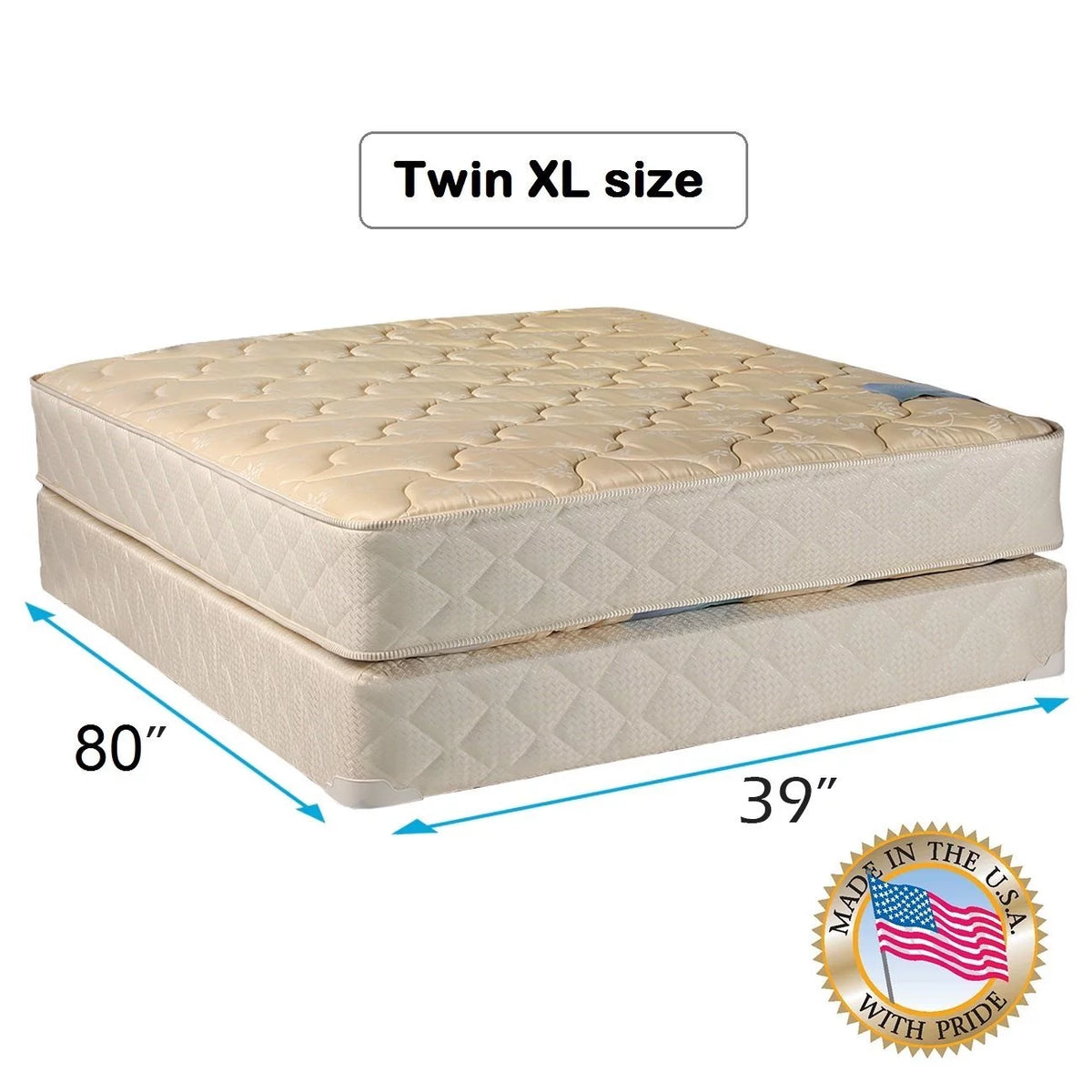 Twin XL Mattress and Box Spring Set K13897