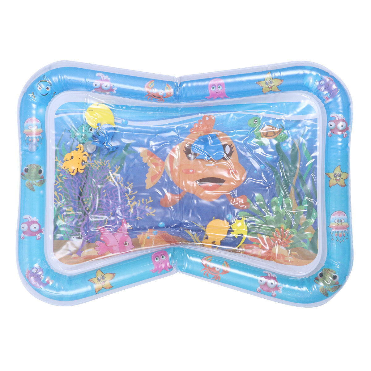 Inflatable Crawling Cushion Water Play Mat (Blue) B64042