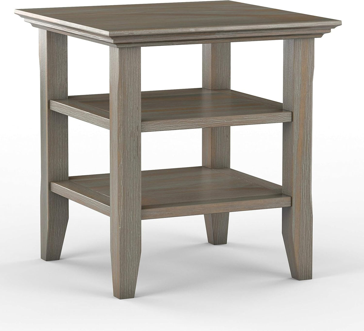 Distressed Grey End Table N96127