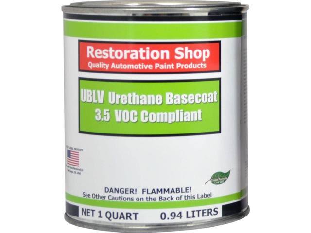 Red 1 Quart Low VOC Urethane Basecoat Car Paint Y6703