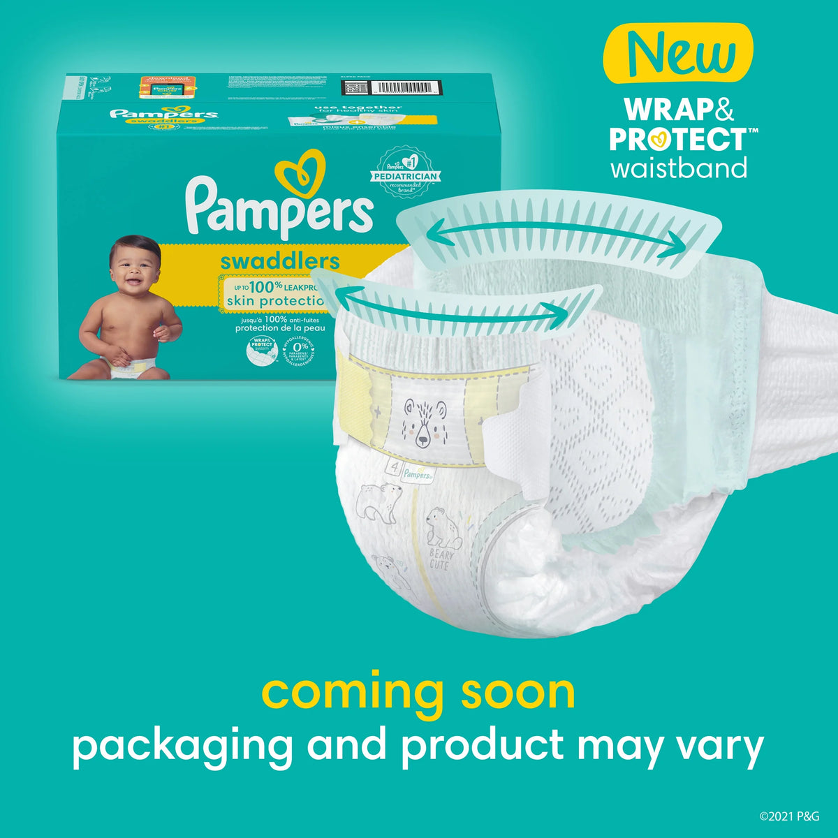 Newborn Diapers, 136 Count L9913