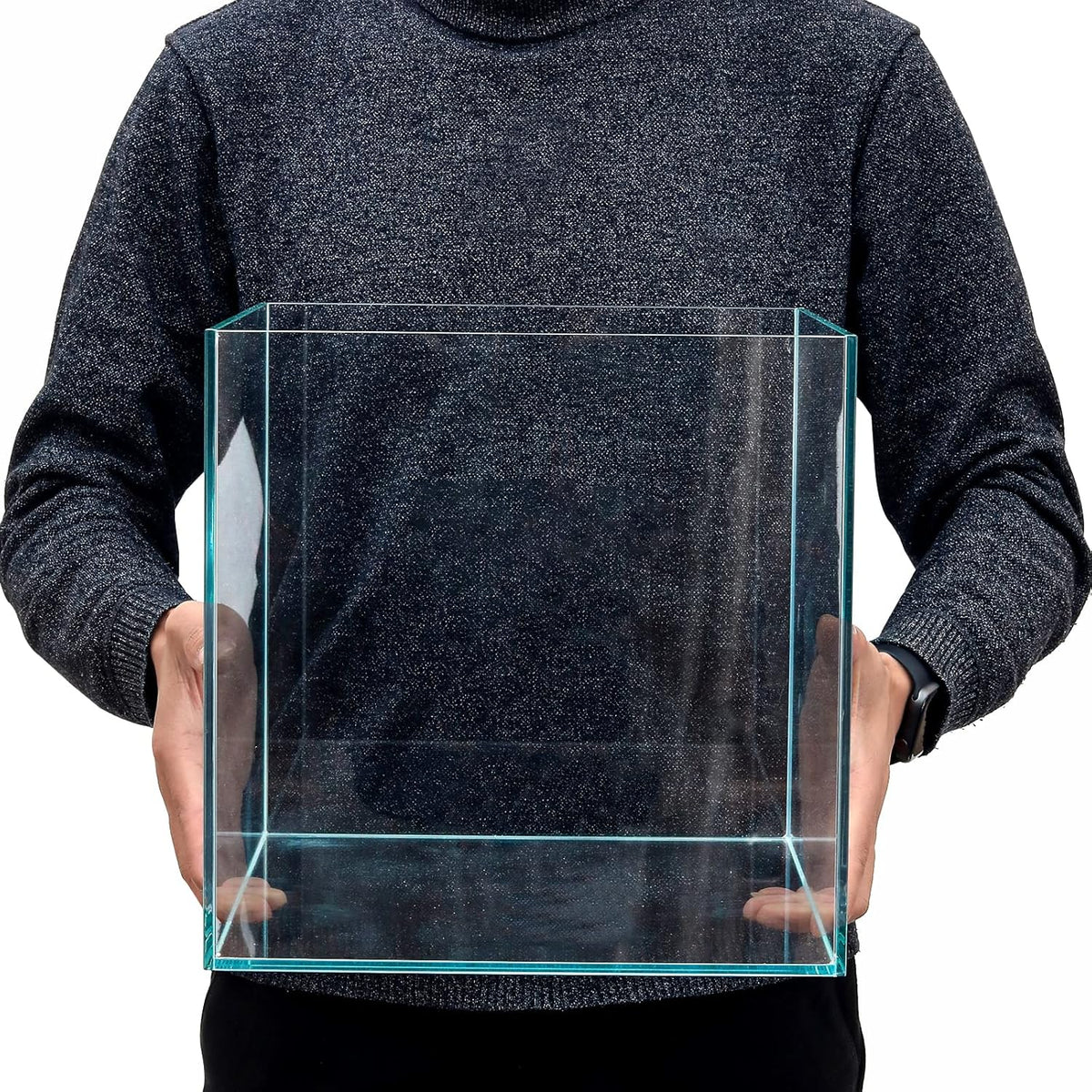 Ultra Clear Rimless Low Iron Glass Cubic Aquarium Tank X445660