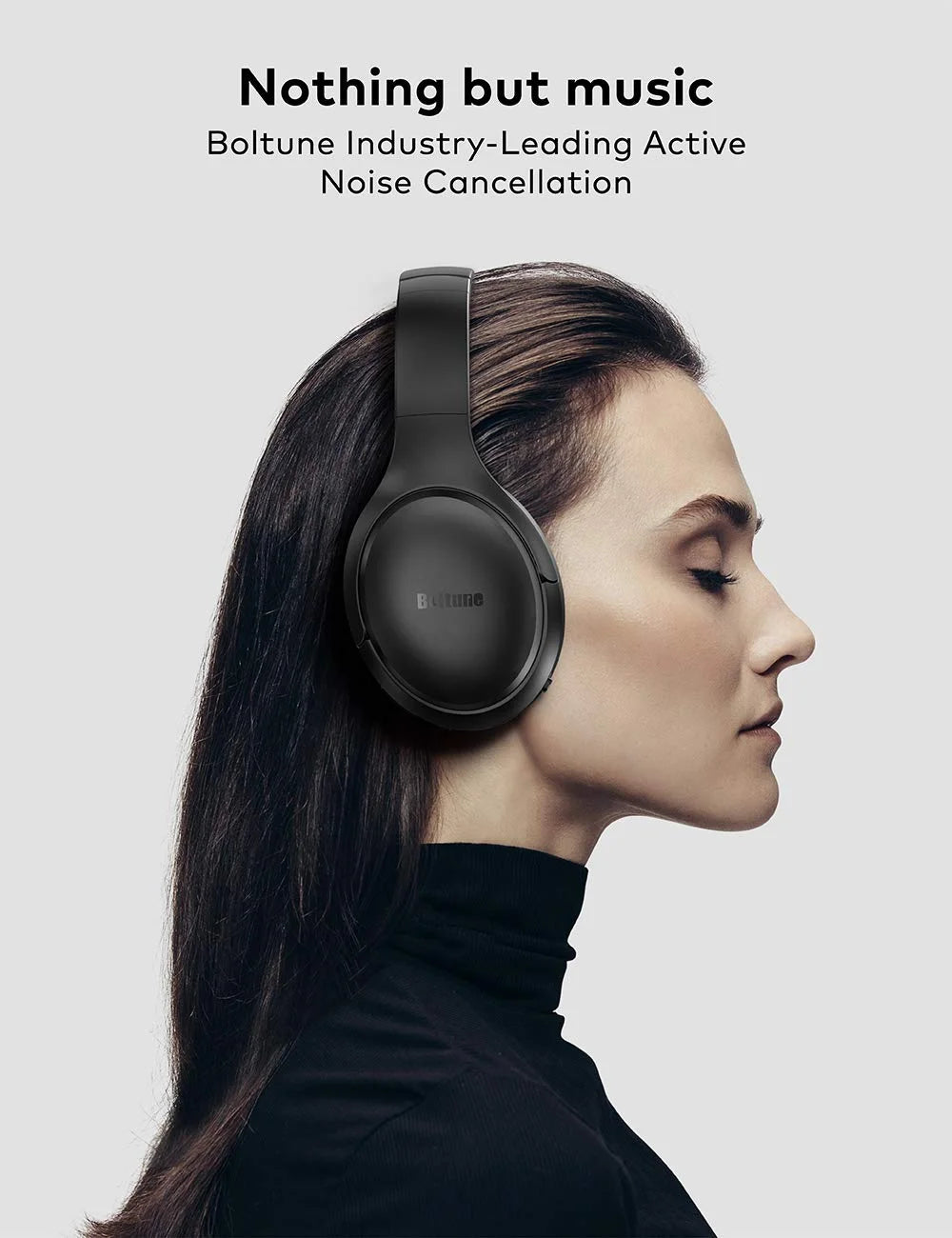 Bluetooth Wireless Active Noise Cancelling Headphones Q50933