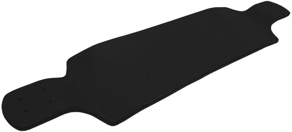 Black Freeride Longboard Deck 10 x 39.8 C37746