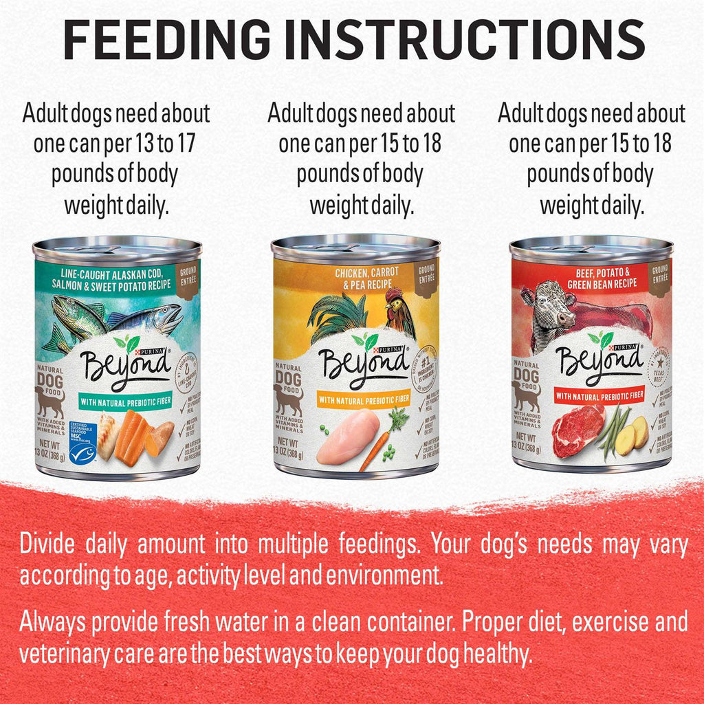 Chicken Beef and Cod Ground Entree Grain Free Wet Dog Food G3346