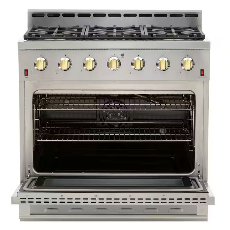 36 in. 5.5 cu. ft. Gas Range with Convection Oven Z9921