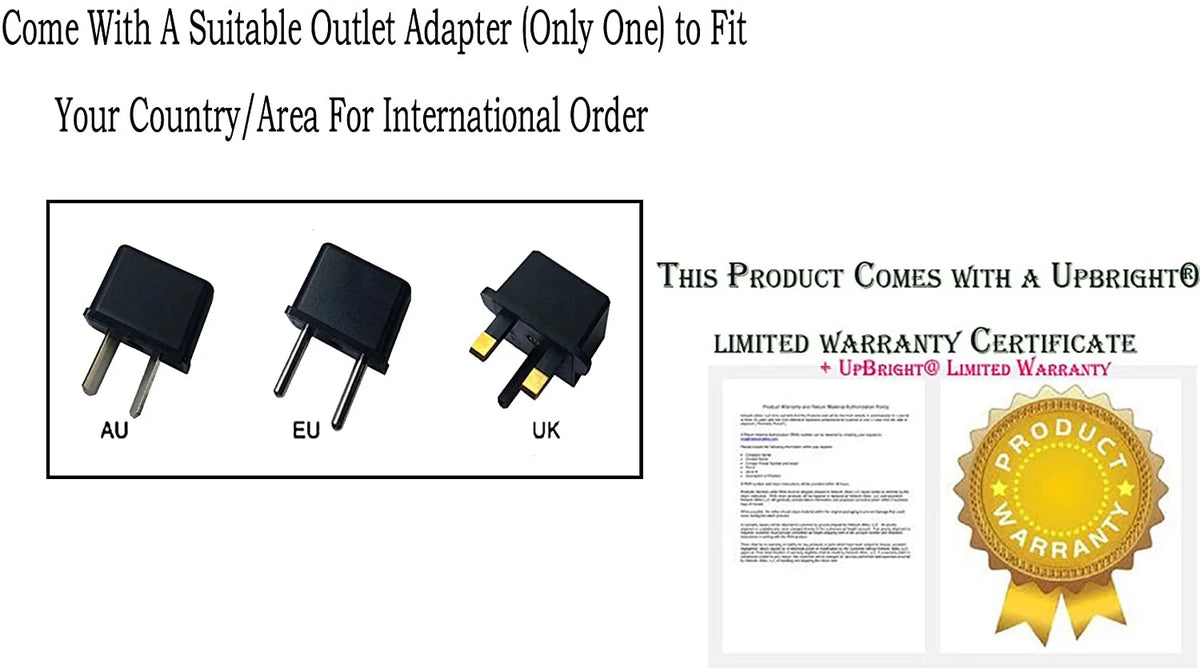 AC / DC Adapter with Barrel Round Plug Tip Q4688
