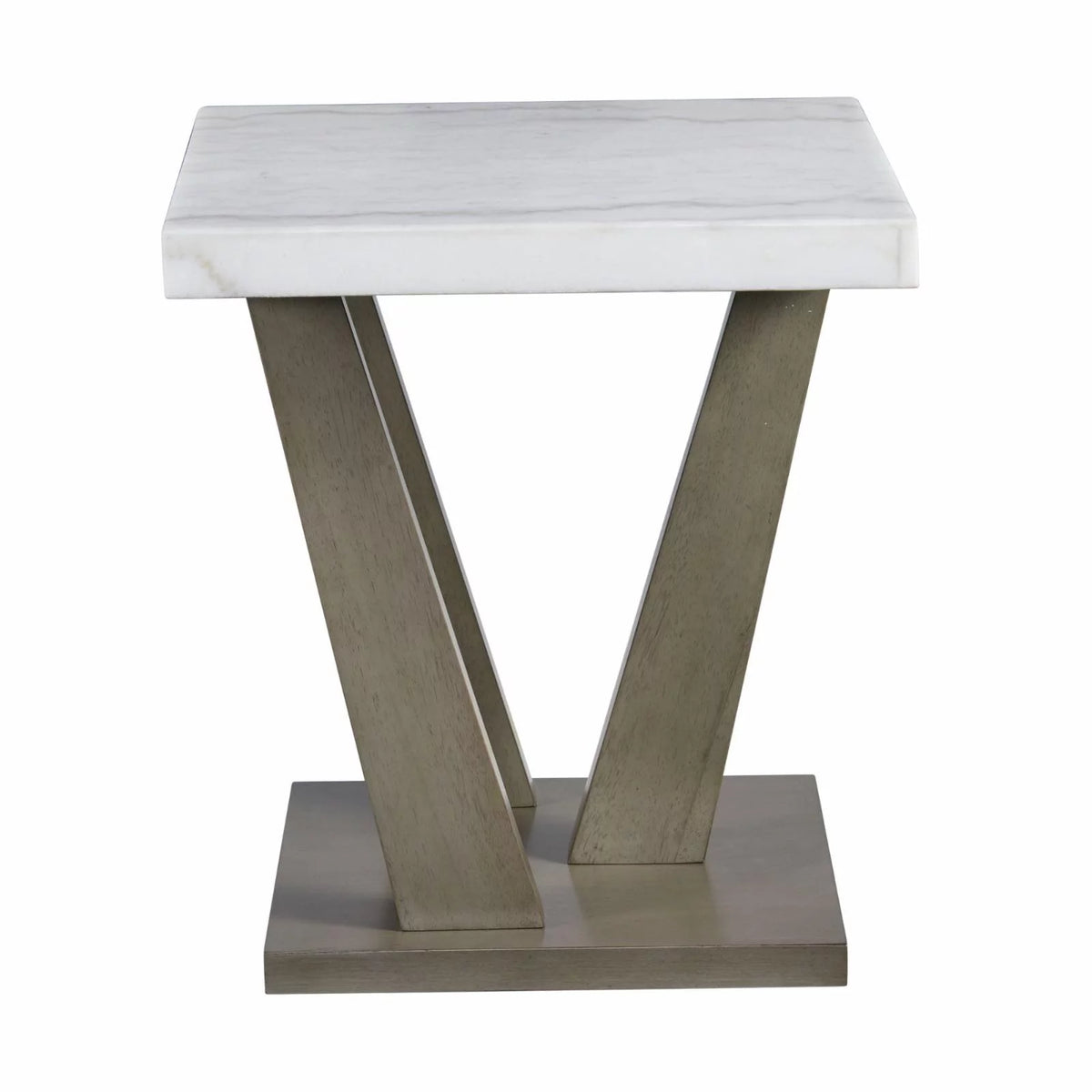 Gray Square End Table O619240